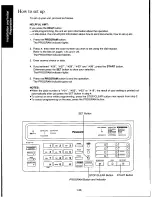 Предварительный просмотр 34 страницы Panasonic KXF140 - ANSWERING SYSTEM Operating Instructions Manual