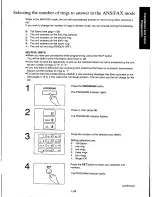 Предварительный просмотр 37 страницы Panasonic KXF140 - ANSWERING SYSTEM Operating Instructions Manual