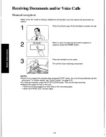 Предварительный просмотр 48 страницы Panasonic KXF140 - ANSWERING SYSTEM Operating Instructions Manual