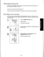 Предварительный просмотр 55 страницы Panasonic KXF140 - ANSWERING SYSTEM Operating Instructions Manual