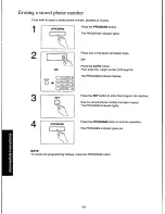 Предварительный просмотр 64 страницы Panasonic KXF140 - ANSWERING SYSTEM Operating Instructions Manual