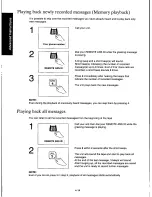 Предварительный просмотр 80 страницы Panasonic KXF140 - ANSWERING SYSTEM Operating Instructions Manual