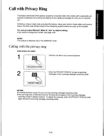 Предварительный просмотр 85 страницы Panasonic KXF140 - ANSWERING SYSTEM Operating Instructions Manual