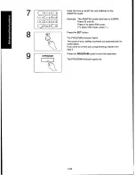 Предварительный просмотр 92 страницы Panasonic KXF140 - ANSWERING SYSTEM Operating Instructions Manual