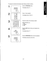 Preview for 35 page of Panasonic KXF150 - CONSUMER FACSIMILE Operating Instructions Manual