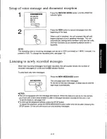 Preview for 53 page of Panasonic KXF150 - CONSUMER FACSIMILE Operating Instructions Manual