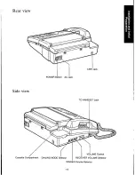 Предварительный просмотр 11 страницы Panasonic KXF160 - CONSUMER FACSIMILE Operating Instructions Manual