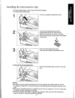 Предварительный просмотр 19 страницы Panasonic KXF160 - CONSUMER FACSIMILE Operating Instructions Manual