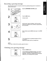 Предварительный просмотр 25 страницы Panasonic KXF160 - CONSUMER FACSIMILE Operating Instructions Manual