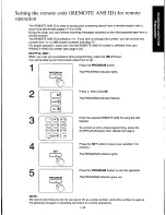 Предварительный просмотр 41 страницы Panasonic KXF160 - CONSUMER FACSIMILE Operating Instructions Manual