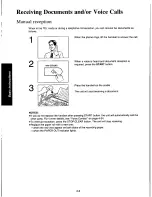 Предварительный просмотр 48 страницы Panasonic KXF160 - CONSUMER FACSIMILE Operating Instructions Manual