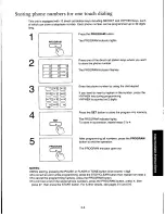 Предварительный просмотр 61 страницы Panasonic KXF160 - CONSUMER FACSIMILE Operating Instructions Manual