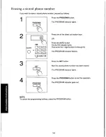 Предварительный просмотр 64 страницы Panasonic KXF160 - CONSUMER FACSIMILE Operating Instructions Manual