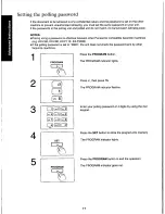 Предварительный просмотр 70 страницы Panasonic KXF160 - CONSUMER FACSIMILE Operating Instructions Manual