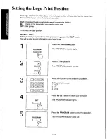 Предварительный просмотр 78 страницы Panasonic KXF160 - CONSUMER FACSIMILE Operating Instructions Manual