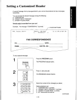 Предварительный просмотр 79 страницы Panasonic KXF160 - CONSUMER FACSIMILE Operating Instructions Manual