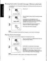 Предварительный просмотр 82 страницы Panasonic KXF160 - CONSUMER FACSIMILE Operating Instructions Manual