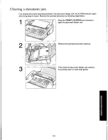 Предварительный просмотр 109 страницы Panasonic KXF160 - CONSUMER FACSIMILE Operating Instructions Manual