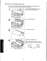 Предварительный просмотр 110 страницы Panasonic KXF160 - CONSUMER FACSIMILE Operating Instructions Manual