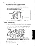 Предварительный просмотр 113 страницы Panasonic KXF160 - CONSUMER FACSIMILE Operating Instructions Manual