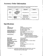 Предварительный просмотр 115 страницы Panasonic KXF160 - CONSUMER FACSIMILE Operating Instructions Manual