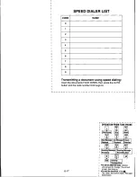 Предварительный просмотр 121 страницы Panasonic KXF160 - CONSUMER FACSIMILE Operating Instructions Manual