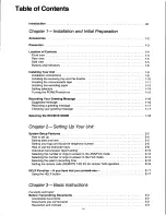 Предварительный просмотр 4 страницы Panasonic KXF250 - CONSUMER FACSIMILE Operating Instructions Manual