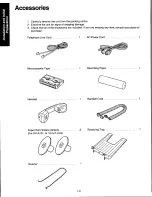 Предварительный просмотр 10 страницы Panasonic KXF250 - CONSUMER FACSIMILE Operating Instructions Manual