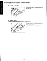 Предварительный просмотр 18 страницы Panasonic KXF250 - CONSUMER FACSIMILE Operating Instructions Manual