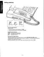 Предварительный просмотр 22 страницы Panasonic KXF250 - CONSUMER FACSIMILE Operating Instructions Manual