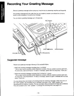 Предварительный просмотр 24 страницы Panasonic KXF250 - CONSUMER FACSIMILE Operating Instructions Manual