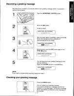 Предварительный просмотр 25 страницы Panasonic KXF250 - CONSUMER FACSIMILE Operating Instructions Manual