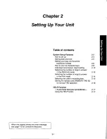 Предварительный просмотр 27 страницы Panasonic KXF250 - CONSUMER FACSIMILE Operating Instructions Manual