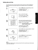 Предварительный просмотр 31 страницы Panasonic KXF250 - CONSUMER FACSIMILE Operating Instructions Manual