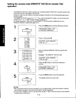 Предварительный просмотр 42 страницы Panasonic KXF250 - CONSUMER FACSIMILE Operating Instructions Manual