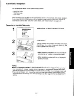 Предварительный просмотр 51 страницы Panasonic KXF250 - CONSUMER FACSIMILE Operating Instructions Manual