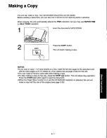 Предварительный просмотр 55 страницы Panasonic KXF250 - CONSUMER FACSIMILE Operating Instructions Manual