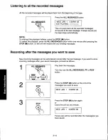 Предварительный просмотр 58 страницы Panasonic KXF250 - CONSUMER FACSIMILE Operating Instructions Manual