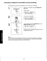 Предварительный просмотр 60 страницы Panasonic KXF250 - CONSUMER FACSIMILE Operating Instructions Manual