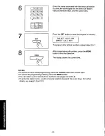 Предварительный просмотр 66 страницы Panasonic KXF250 - CONSUMER FACSIMILE Operating Instructions Manual