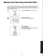 Предварительный просмотр 75 страницы Panasonic KXF250 - CONSUMER FACSIMILE Operating Instructions Manual