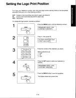 Предварительный просмотр 91 страницы Panasonic KXF250 - CONSUMER FACSIMILE Operating Instructions Manual