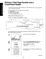 Предварительный просмотр 92 страницы Panasonic KXF250 - CONSUMER FACSIMILE Operating Instructions Manual