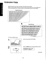 Предварительный просмотр 98 страницы Panasonic KXF250 - CONSUMER FACSIMILE Operating Instructions Manual