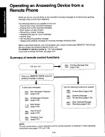 Предварительный просмотр 100 страницы Panasonic KXF250 - CONSUMER FACSIMILE Operating Instructions Manual