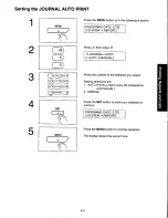 Предварительный просмотр 119 страницы Panasonic KXF250 - CONSUMER FACSIMILE Operating Instructions Manual