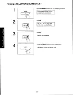 Предварительный просмотр 122 страницы Panasonic KXF250 - CONSUMER FACSIMILE Operating Instructions Manual