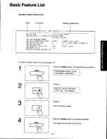 Предварительный просмотр 123 страницы Panasonic KXF250 - CONSUMER FACSIMILE Operating Instructions Manual