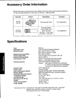 Предварительный просмотр 136 страницы Panasonic KXF250 - CONSUMER FACSIMILE Operating Instructions Manual