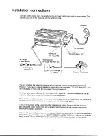 Preview for 9 page of Panasonic KXF90 - CONSUMER FACSIMILE Operating Instructions Manual